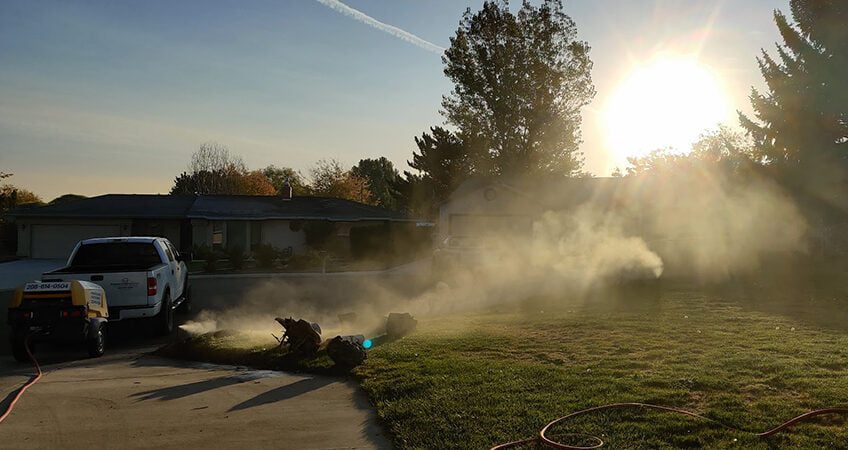 Extraordinary Sprinkler Blow Outs Photos
